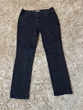 Sonoma Jeans Size 12R Straight Cut Black Jeans